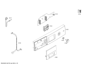Схема №1 WLM2445SOE с изображением Панель управления для стиралки Bosch 00706959