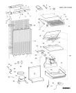 Схема №1 FFIAA52P (F086735) с изображением Блок управления для холодильника Indesit C00308332