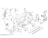 Схема №1 1KDW64006 с изображением Панель управления для посудомойки Bosch 00743190