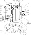 Схема №1 CC9632W 230V (703101, A605D.12) с изображением Кабель для духового шкафа Gorenje 433237