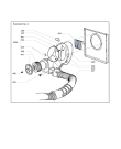 Схема №1 0312 432 15121 с изображением Декоративная панель для электросушки Whirlpool 482000014317