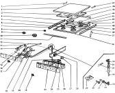 Схема №1 CTA06CEFR (F013998) с изображением Запчасть для плиты (духовки) Indesit C00133579