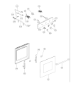 Схема №1 SHY23X (F081948) с изображением Панель для духового шкафа Indesit C00297058
