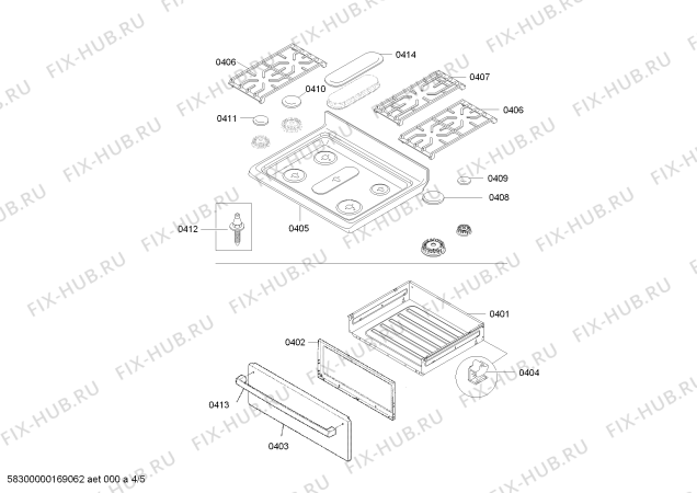 Схема №1 HGS3023UC с изображением Кабель для духового шкафа Bosch 00651133