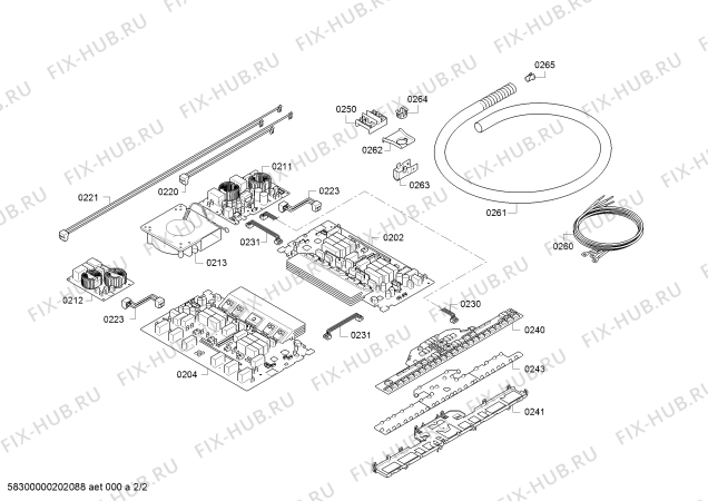 Схема №1 NITP068SUC с изображением NTC сенсор для духового шкафа Bosch 12015965