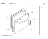 Схема №1 HSF200020E с изображением Панель управления для плиты (духовки) Bosch 00472853