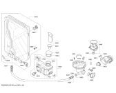 Схема №1 SBV6BKN240 с изображением Силовой модуль запрограммированный для посудомойки Bosch 00758153