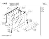 Схема №1 HBN560520B с изображением Панель для духового шкафа Bosch 00420733