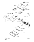 Схема №1 802.446.74 HD UT10 60S HOOD IK с изображением Клавиша для электровытяжки Whirlpool 482000009747