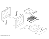Схема №1 HSG312020F с изображением Панель управления для духового шкафа Bosch 00673009
