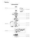 Схема №1 JU655HAR/6MA с изображением Электромотор для соковыжималки Moulinex SS-994228
