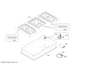 Схема №1 NGM5655UC Bosch с изображением Варочная панель для плиты (духовки) Bosch 00771232