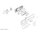 Схема №1 WS10X461PL touch control dessous&more с изображением Панель управления для стиралки Siemens 00671453