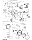 Схема №1 WA PRIMELINE 16 BW с изображением Декоративная панель для стиральной машины Whirlpool 481245310812