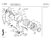 Схема №1 WM44330SI SIWAMAT PLUS 4433 с изображением Гайка для стиралки Bosch 00154000