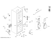 Схема №1 KG56FPI40 Siemens с изображением Дверь морозильной камеры для холодильника Bosch 00778240