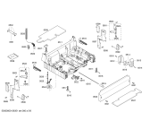 Схема №1 SHX45M05UC с изображением Внешняя дверь для посудомойки Bosch 00244877