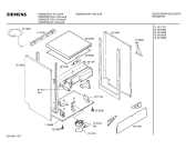 Схема №1 SN29350II с изображением Панель для посудомоечной машины Siemens 00289064