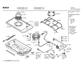 Схема №1 PCH345DGB Bosch с изображением Переключатель для духового шкафа Bosch 00422823