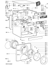 Схема №1 AWM 1000 EX с изображением Обшивка для стиральной машины Whirlpool 481245213113