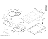Схема №1 EH885MB11E SE.4I.80.PZ.BW.X.PIEZO с изображением Крышка для плиты (духовки) Siemens 00618832