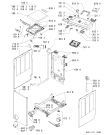 Схема №1 AWE 8727/1 с изображением Обшивка для стиральной машины Whirlpool 480110100084