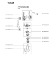Схема №1 EO6751NO/AM0 с изображением Накопитель для электропылесоса Tefal FS-9100033235