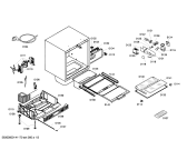 Схема №1 KUL1405CH с изображением Механический замок для холодильника Siemens 00031546