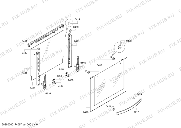Схема №1 P1HEB63161 с изображением Ручка переключателя для плиты (духовки) Bosch 00630496