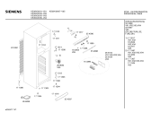 Схема №1 KS39V20 с изображением Панель для холодильника Siemens 00354898