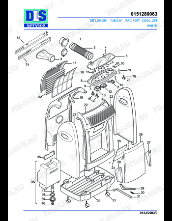 DELONGHI PAC 700T