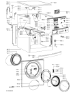 Схема №1 HDW 7001 с изображением Модуль (плата) для стиралки Whirlpool 481010460564