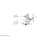 Схема №1 AC6230 с изображением Корпус для мини-пылесоса Bosch 00678169