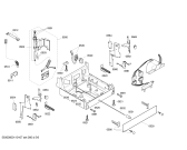 Схема №1 SRI45T02CZ Silence comfort с изображением Вкладыш в панель для посудомойки Bosch 00434802