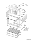 Схема №1 BE731442CM с изображением Субмодуль для духового шкафа Aeg 973944187115011