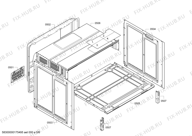 Схема №1 CH10355 с изображением Панель управления для духового шкафа Bosch 00790924