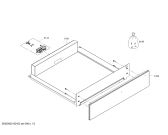 Схема №1 HSC140P21 с изображением Панель для духового шкафа Bosch 00682163