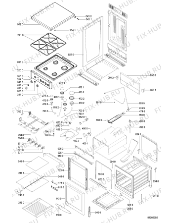 Схема №1 C 415 с изображением Другое для духового шкафа Whirlpool 481240478642