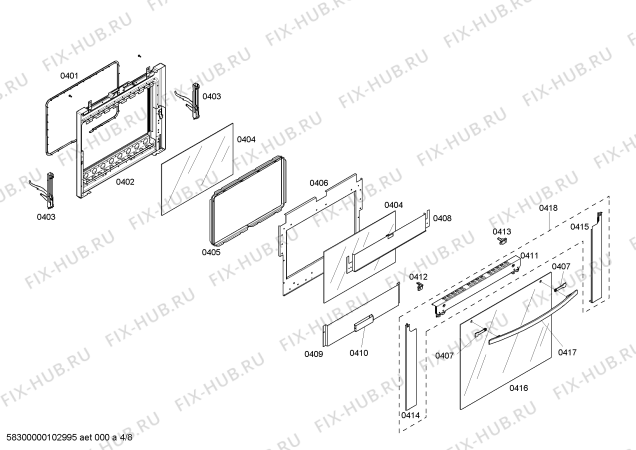 Схема №1 SCD272ZS с изображением Дисплейный модуль для электропечи Bosch 00492071