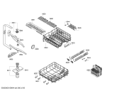 Схема №1 SMS40M66EU с изображением Инструкция по эксплуатации для электропосудомоечной машины Bosch 00380106