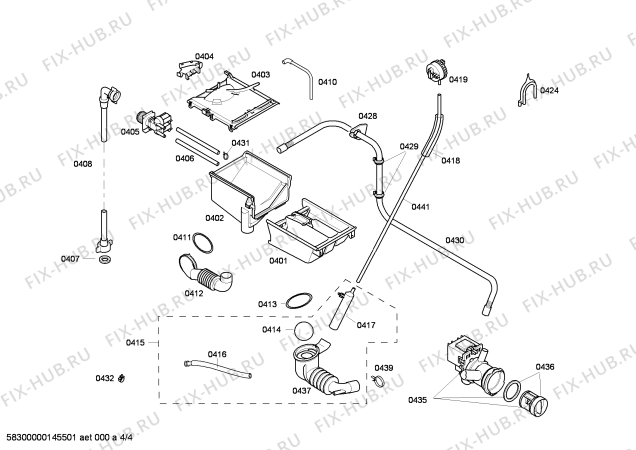 Схема №1 WAE20360SG с изображением Панель управления для стиралки Bosch 00708042