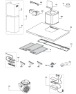 Схема №1 CH069   -SS Canopy (900000837, CH069) с изображением Фиксатор для вентиляции Gorenje 491109