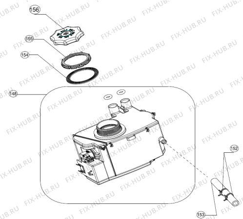 Взрыв-схема посудомоечной машины Gorenje GU63350W (388467, UNPT21T1) - Схема узла 04