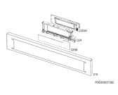 Схема №1 KR8403021M с изображением Панель для плиты (духовки) Aeg 5618256175