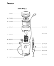 Схема №1 A5052MF(Q) с изображением Переключатель для электрокофемашины Moulinex MS-4760240