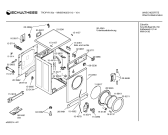 Схема №1 WM50800SN SIWAMAT 5080 с изображением Крышка для стиралки Siemens 00210241