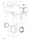 Схема №1 LEI 1270 с изображением Модуль (плата) для стиральной машины Whirlpool 481010650070
