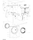 Схема №1 AWOC8102 с изображением Труба для стиралки Whirlpool 481010632664