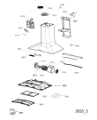 Схема №1 208342904427PRF01206 с изображением Панель для вентиляции Whirlpool 482000094950