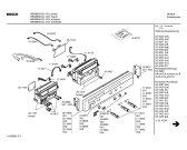 Схема №1 HBN8800 с изображением Панель управления для духового шкафа Bosch 00357893